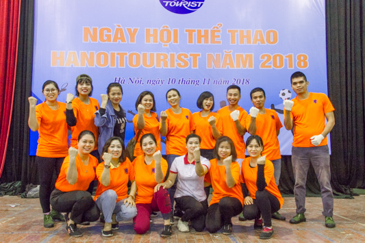 NGÀY HỘI THỂ THAO HANOITOURIST 2018