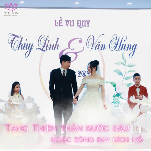 PHÒNG TIỆC SEN HỒNG - NƠI KIẾN TẠO HÔN LỄ TRONG MƠ