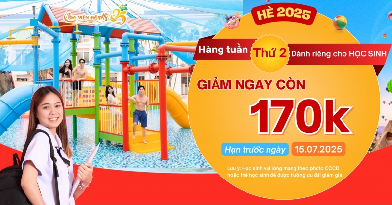 CHƯƠNG TRÌNH KHUYẾN MẠI DÀNH CHO HỌC SINH