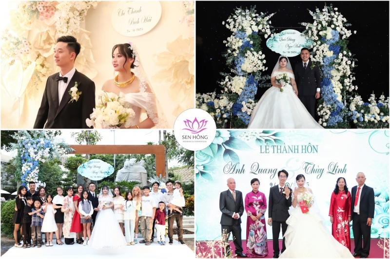 4 TIỆC CƯỚI - 1 NGÀY ĐẠI HỶ TRỌN VẸN!